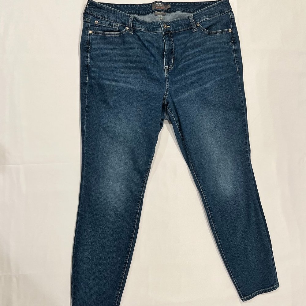 Torrid Vintage Stretch Mid-Rise Skinny Jean